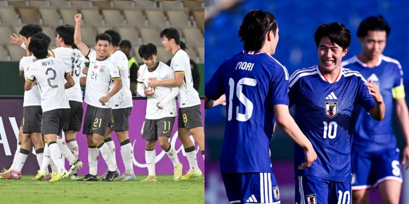 U23 Trung Quốc vs U23 Nhật Bản đều xứng đáng góp mặt ở trận đấu cuối cùng